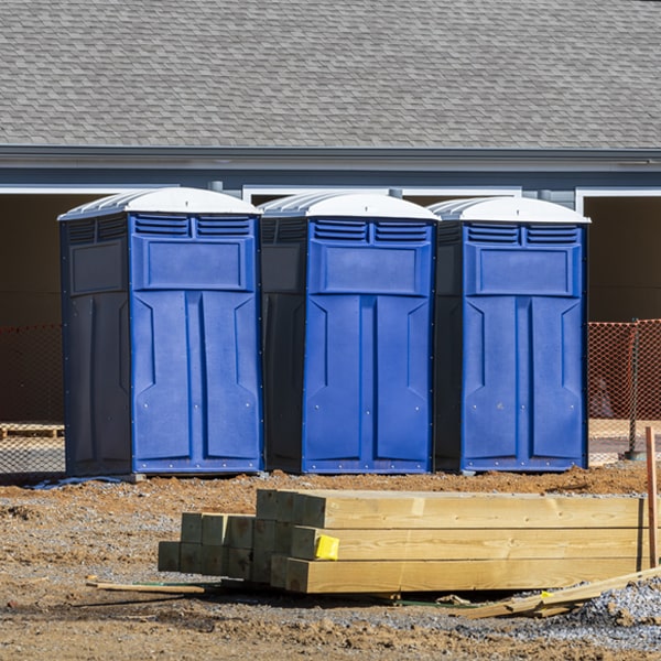 do you offer hand sanitizer dispensers inside the portable restrooms in Clio South Carolina